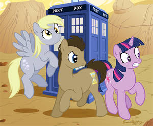 Doctor Whooves And Derpy Porn - derpy and doctor whooves | david tennant haciendo del doctor ya esta sera doctor  whooves