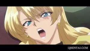 blonde gang bang hentai - Hentai blonde double fucked in gangbang - vikiporn.com