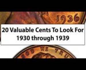 1930 porn pth - 1930 TO 1939 - 20 Valuable Lincoln Wheat Cent Pennies To Look For from  1939s Watch Video - MyPornVid.fun