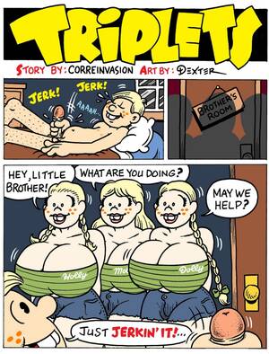 Dexter Porn Comics - Dexter Cockburn - Triplets â€¢ Free Porn Comics