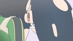 cartoon lesbians tongue in pussy - Anime lesbians using their long tongues for intense pleasure