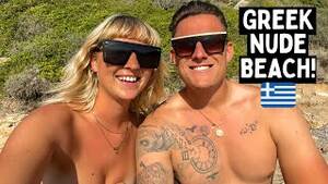 drunk beach naked - GREECE'S NUDE Beach! Our First Time! (ZAKYNTHOS) - YouTube