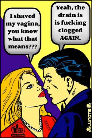 Comic Book Pussy - Comic Girls Say.. \