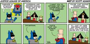 dilbert office cartoons sex porn - Agents Of Peanuts, Justice League Of Dilbert