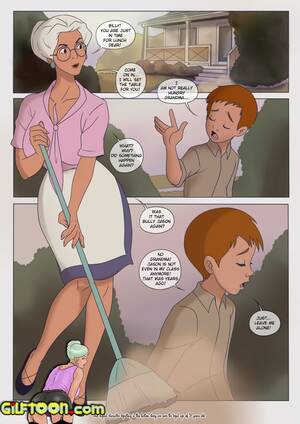 granny ass fuck cartoon - Lunch Time [GILFToon] Porn Comic - AllPornComic