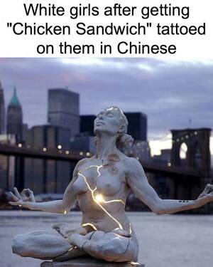 Ariana Grande Hentai Porn - Do Chinese people get things like this tattooed on them in English? :  r/memes