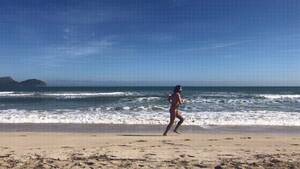beach naked people running - Edubaremallorca Running Naked On The Beach; Slow Motion 0016 10 Gay Porn  Gif | Pornhub.com