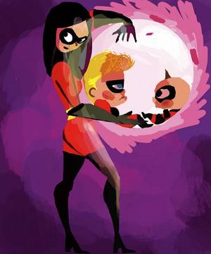 From The Incredibles Elastigirl Stretching Porn - Violet, Dash, and Jak Jak - The Incredibles re-imagined