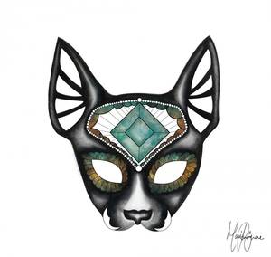 Egypt Bastet Porn - Cat mask -graphite and digital illustration Â· Egyptian CatsCat MaskEgyptian  GoddessDigital IllustrationGraphitePornBbCatsGraffiti