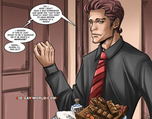 cartoon bathtub sex - ... Cartoon gay porn pics of two well-hung dudes making - Picture 2 ...