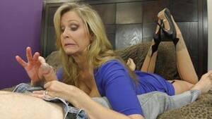 mommy handjob tease - Mom Handjob Porn Movies on Stocking-Tease.com