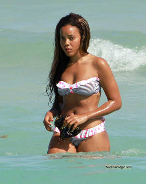 amazing black nude - Description: Almost naked black girls on the beach