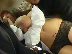 japanese big tits bus - japan bus facial big tits kimono brunette - VJAV.com