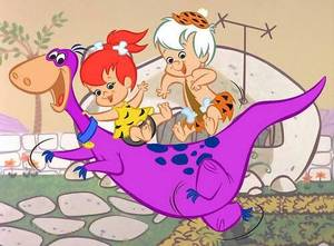 bam bam cartoon sex - The Flintstones Photo: Pebbles Flintstone and Bamm Bamm Rubble