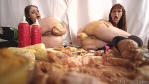 Lesbian Food Fetish Porn - Food Fetish Lesbian Fucking With A Redhead - YOUX.XXX