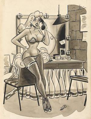 1950s Porn Line Art - Artist