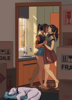 Korrasami Legend Of Korra Lesbian Porn - You ever heard the one about the lesbian and the U-Haul?