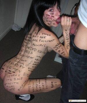 Abused Whore Porn Caption - Bigger Cock, Blowjob, Cum Slut, Humiliation Hotwife Caption â„–13195: Petite  slut wife body writing slave