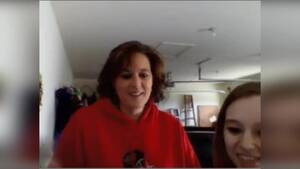 mom flashing big tits - Redhead mom flashes big firm tits on cam her daughter's boyfriend ~ Incest  | AREA51.PORN