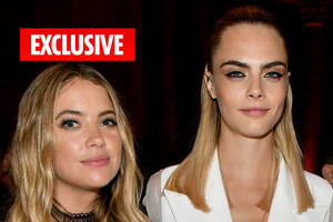 Ashley Benson Getting Fucked - Cara Delevigne marries actress Ashley Benson in â‚¬267 Elvis-themed Las Vegas  chapel | The Irish Sun