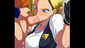 Android 18 Foot Porn - Android 18 Blowjob
