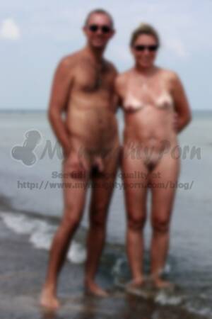naked beach couple - My boyfriend with tiny small shaved uncut cock with long foreskin posing  nude with my trimmed