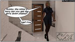 Babysitter Futanari Porn - Futa Babysitter Lizzie comic porn | HD Porn Comics