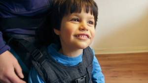 Disabled Toddler Porn - Upsee is an upright standing mobility product used to help special needs  children.