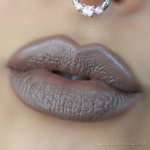 Brown Lipstick - First up is Color Rich Lipstick in Taupetone! This one is a very cool toned  brown and is described on the website as a light/medium taupe brown.