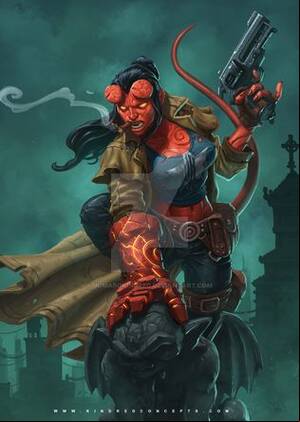 Female Hellboy Porn - Hellgirl Gallery | Luscious Hentai Manga & Porn