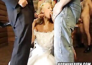 blonde gangbang outside wedding - Find: Gangbang Bride Porn