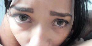 eating latina pussy close up - Latina Lesbian Pussy Eating Up-Close - Tnaflix.com