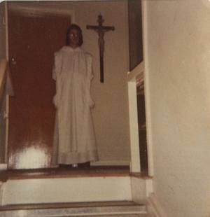 Crucifix Catholic Schoolgirl - First published in â€œTalkaboutâ€ magazine October/November 2007. I make no  secret of my intense dislike â€“ an understatement â€“ of organised religion!