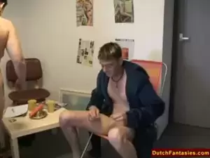 dutch mature secretary fuck - Ugly Dutch Granny Fucks Office Boy | xHamster