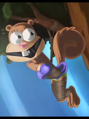 Nickelodeon Bondage Porn - Nickelodeon Sandy Cheeks 1girls No Sound - Lewd.ninja