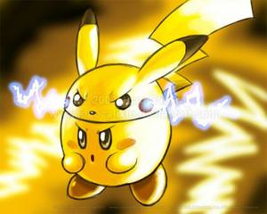 Kirby Pikachu Porn - Kirby Pikachu fanart