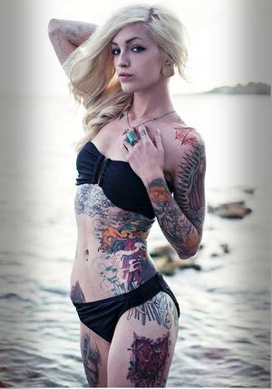 Cute Tattoo Girl Porn - As promised, we are giving you yet another sexy inked girl of the day  Patton Suicide . Patton Suicide is one of the hottest female models with  tattoos .