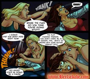 Erotic Lesbian Porn Comics - Real-GRAPHIC-novels: CATFIGHT!