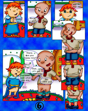 Caillou Porn - Caillou Discovers, Part 1 - Page 7 - Comic Porn XXX