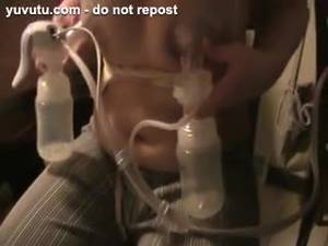 big tits lactation pump - Mature - my wife mature pumping out milk big boobs tits