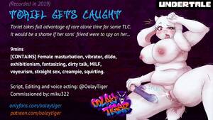 Loriel Undertale Porn - UNDERTALE] Toriel Gets Caught | Erotic Audio Play by Oolay-Tiger -  Pornhub.com