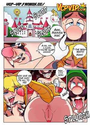 Girls Mario Porn - Fucker Mario Bros. [Gansoman] - Porn Cartoon Comics