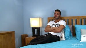 big thick dick in pants - Tall & Muscular Stripper George Shows His Muscles & Big Thick Uncut Cock!