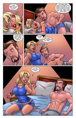 cartoon porn talk - Pillow Talk 01 - Muscle Fan - Porn Cartoon Comics