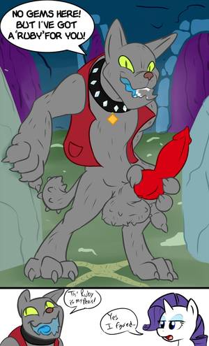 Funny Unicorn Porn - #53229 - alternate version, artist:mysteriousmrglenn, balls, canine penis,  dialogue, diamond dog, explicit, female, funny porn, knot, male, mare,  nudity, ...