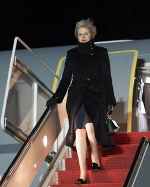 Black White Porn Star Name - Theresa May's choice of outfit tends be a tad more reserved than that of  her porn