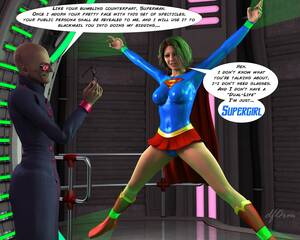 3d Superheroine Porn Manga - df0rm - Supergirl Exposed | Porn Comics