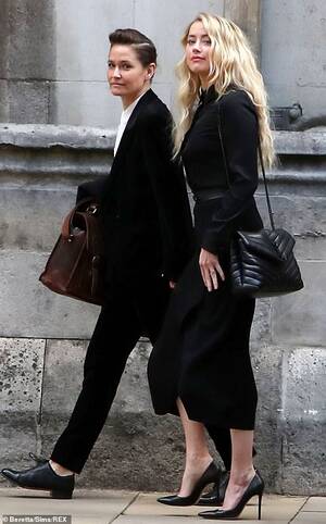 Amber Heard Lesbian Porn - Amber Heard welcomes baby girl Oonagh via surrogate... five years after  nasty split from Johnny Depp | Daily Mail Online