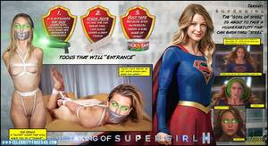 Melissa Benoist Porn Captions - Melissa Benoist Squeezing Tits Bondage 001 Â« Celebrity Fakes 4U