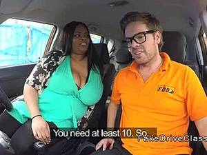 big black boobs in car - Outdoor, Boobs, Ass, Big tits, Car, Tits, Black